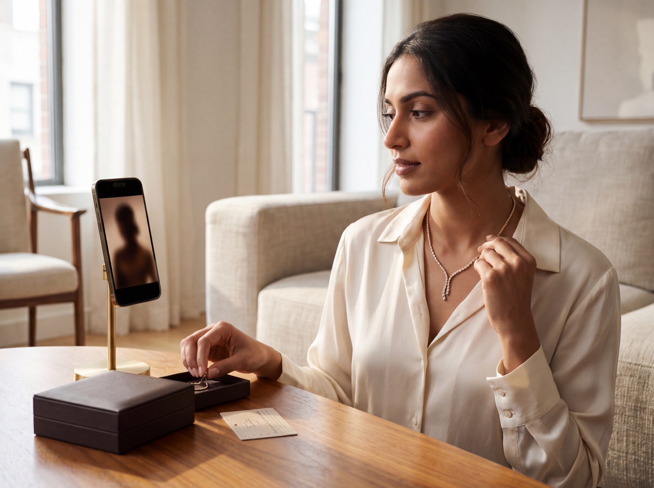 Guided remote jewellery consultation